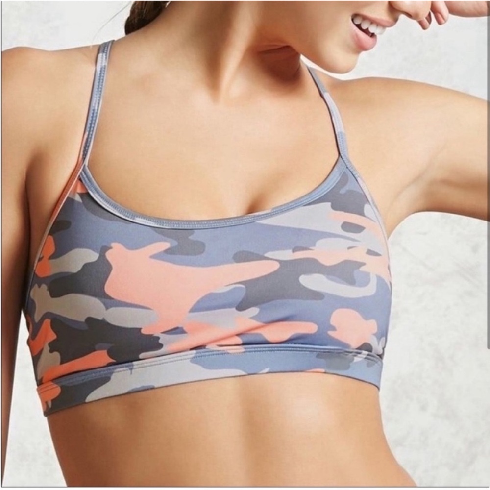 Trendy Camo Sports Bra